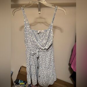 Women’s Hello Molly Light Blue Flower Dress Size XS